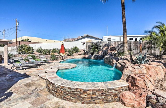 Heated Pool and Game Room Lake Havasu Retreat