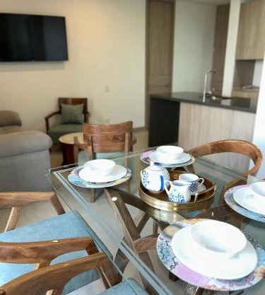 Hermoso apartaestudio con espectacular vista