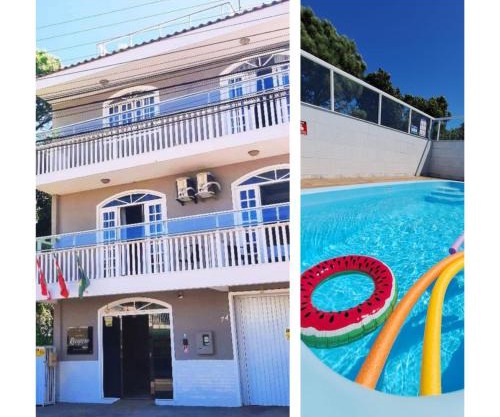 Hotel Hospedagem Palhoça com piscina