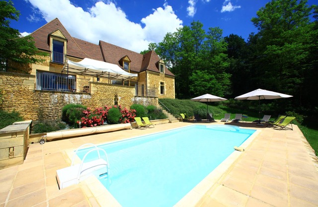 House for 12 people with private heated pool near Sarlat