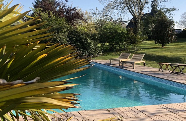 House near Honfleur, very charming, with heated pool