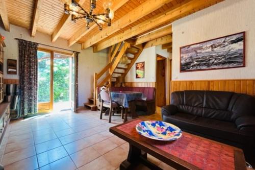 House with garden close to the sea