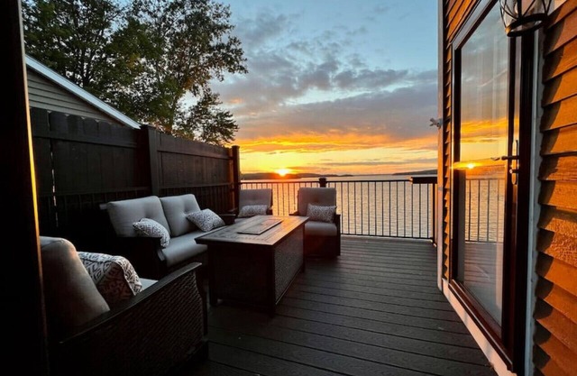 Huge Camp with Private Beach Sunset Views and Beach Toys