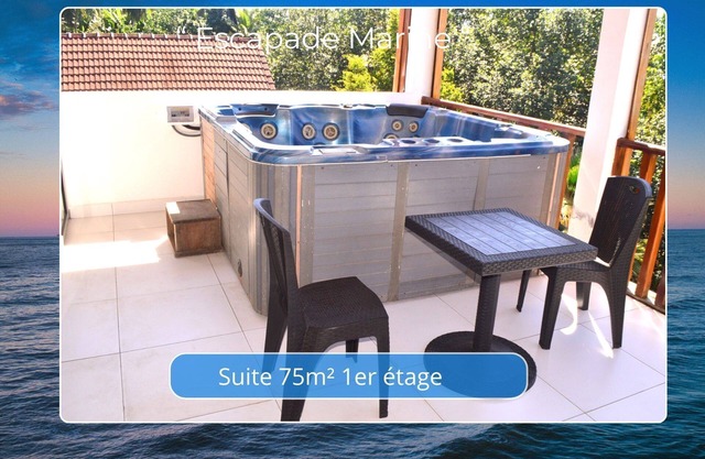 Jacuzzi Suite · Balcony · Beach · B’fast opt · 2 p