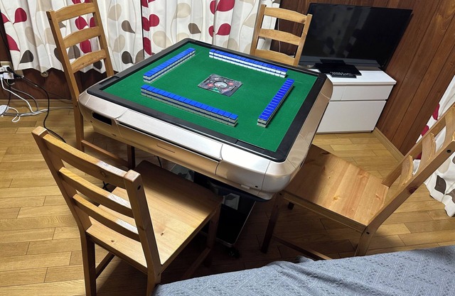 Japanese traditional house with roof balcony