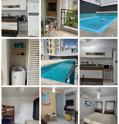 Jathy - centro, Varanda Gourmet, ar condicionado, Piscina e Wi-Fi