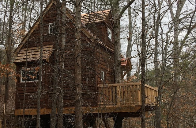 Le Petit Chateau Treehouse at Candlelight Forest Resort