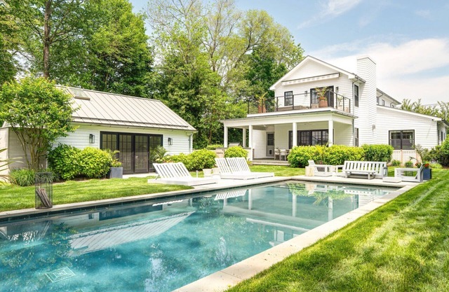 Luxury Resort-Style Retreat in the Heart of Sag Harbor with Heated Pool,.