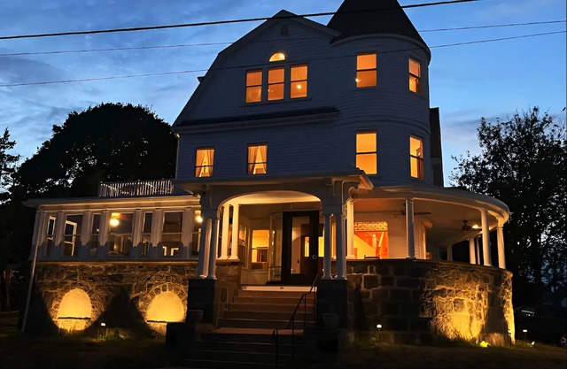 Luxury Victorian near Salem: Stunning Ocean Views & Modern Elegance in 6BR Manor