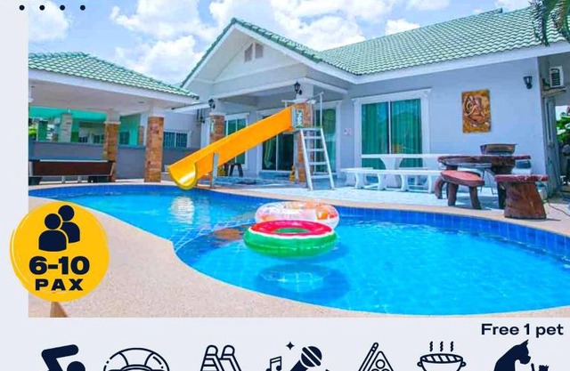 Miami Hua-Hin Private Pool Villa from beach 8km