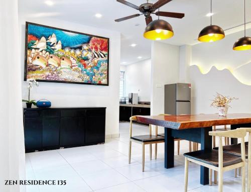 MINIMALIST ZEN 135 LANGKAWI- BBQ NETFLIX NINTENDO TABLE TENNIS - 4BR3B-Max 12pax