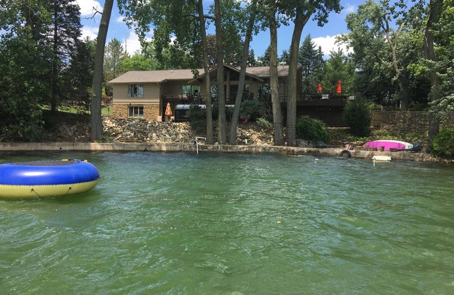 Modern mid century LAKE home 5 miles from Lucas Oil Stadium and downtown Indy.