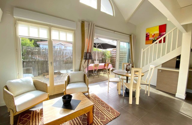 Moulleau center 3 rooms duplex