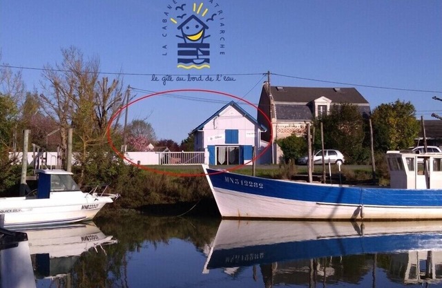 My hut at the water's edge