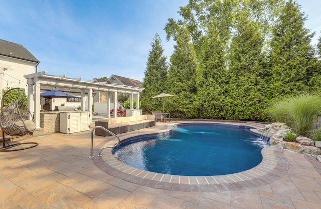 New Jersey Home w/Private Office & Backyard Oasis