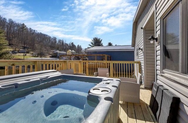 Nostalgic in Nelsonville: Great back yard for pets