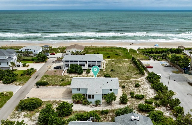 Ocean view duplex just steps from the beach!
