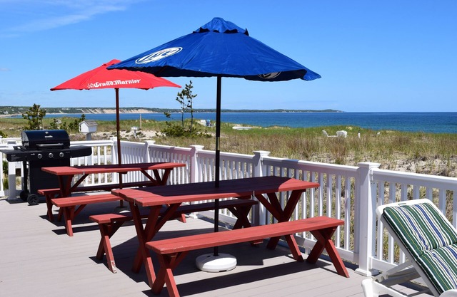 Oceanfront Cape Cod Home on Private Beach Just Steps to the Ocean w/AC