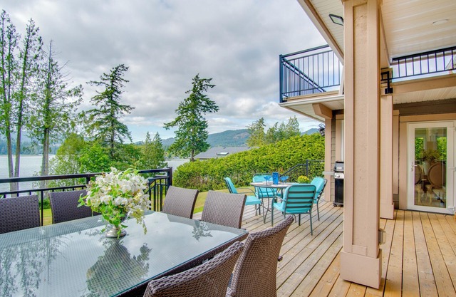 Oceanfront Getaway with Private Dock + Beach