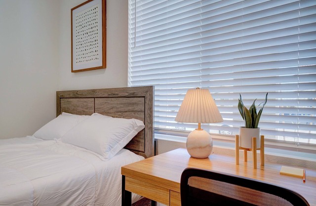 One-story home for families & pets w large fenced backyard