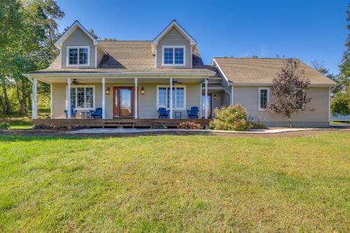 Outdoor Space with Stunning Views New Milford Home!