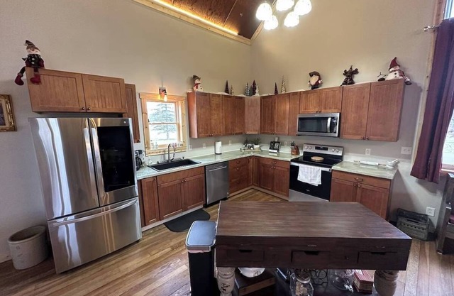 Parish & Bell Tower 18Ft ceilings and lots of space for guests.