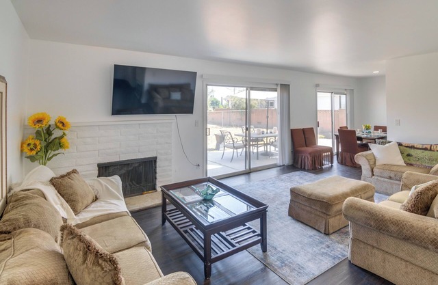 Patio & Yard: LA Area Home Near Hospitals