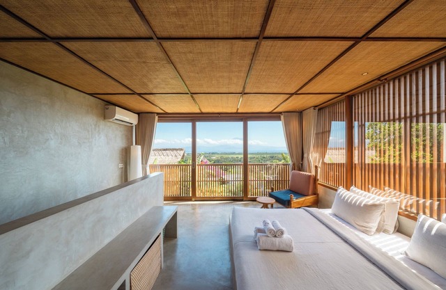 Peaceful one-bedroom villa with private pool, ocean view, and quiet surroundings.