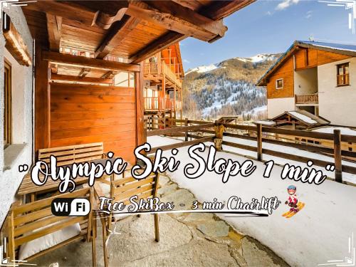 Pista Olimpica 1min - Ski Box - Seggiovia 3min