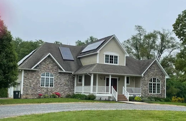 Private farm setting with pool