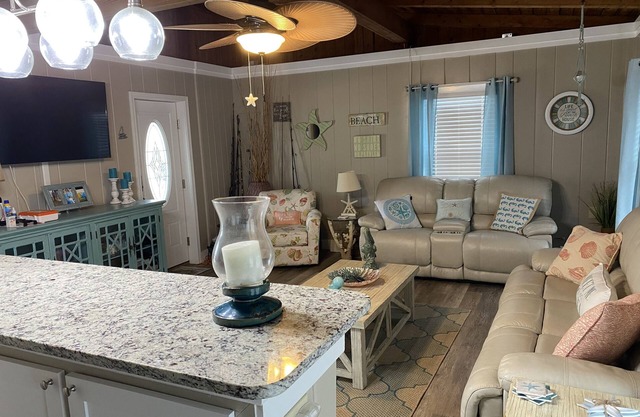 Recently renovated house just steps from the beach