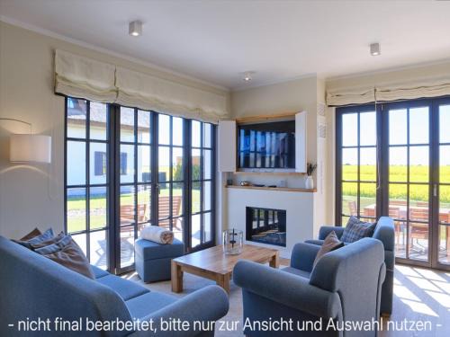 Reetland am Meer - LuxusPlus Reetdachvilla mit 4 Schlafzimmern und Kamin G10