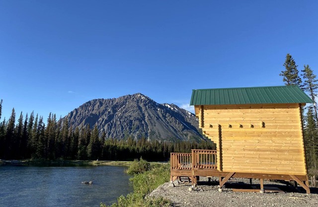 Remote and Serene Lakefront Cabin in Cantwell, Alaska, with Gorgeous Views of Nations Mountain
