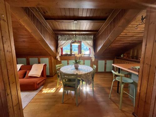 Renovated attic in Auronzo