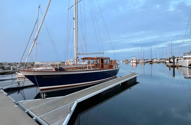 Romantic boat vacation