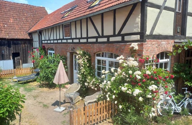 Romantisches Rosencottage