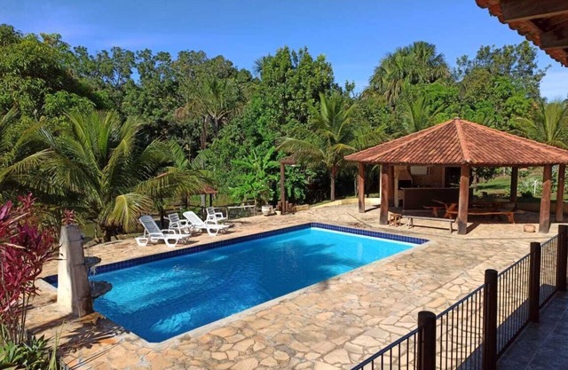 Sítio Recanto da Paz with heated pool