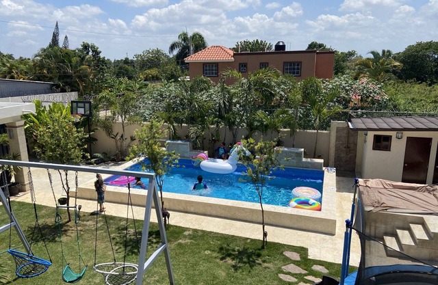 Santiago Sunset Paradise with double falls