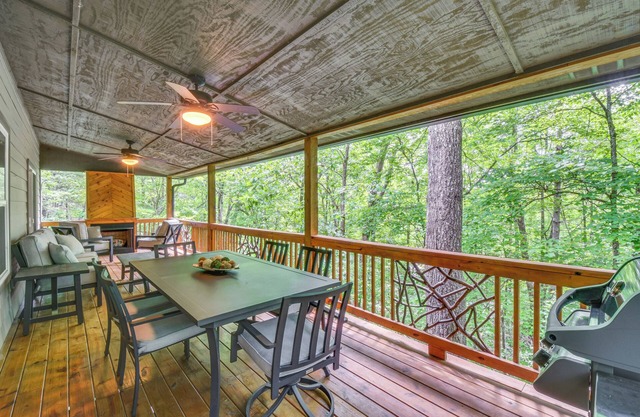 Sapphire Valley Resort Cabin w/Fireplaces + Grill