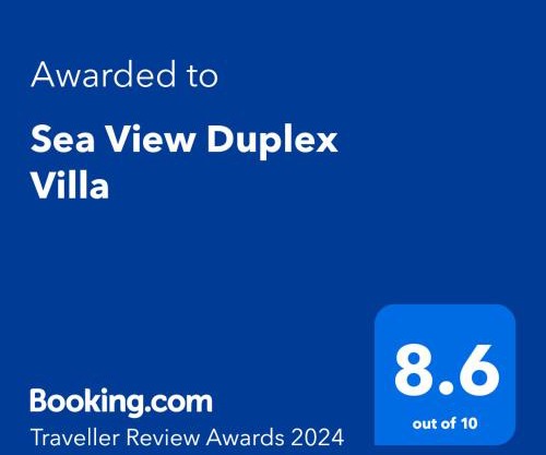 Sea View Duplex Villa