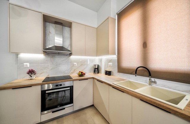 Seaside Apartment with Balcony