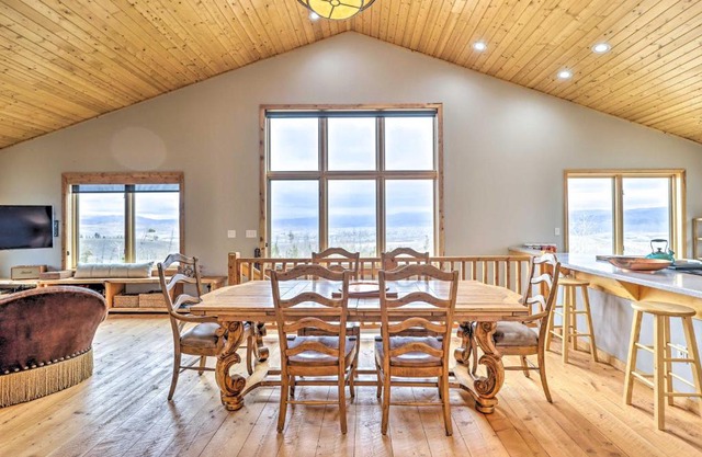 Secluded Granby Mtn Cabin 75 Acres and Views