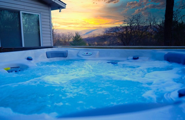 Secluded Mountain Retreat with Stunning Views, Hot Tub, Wifi and more