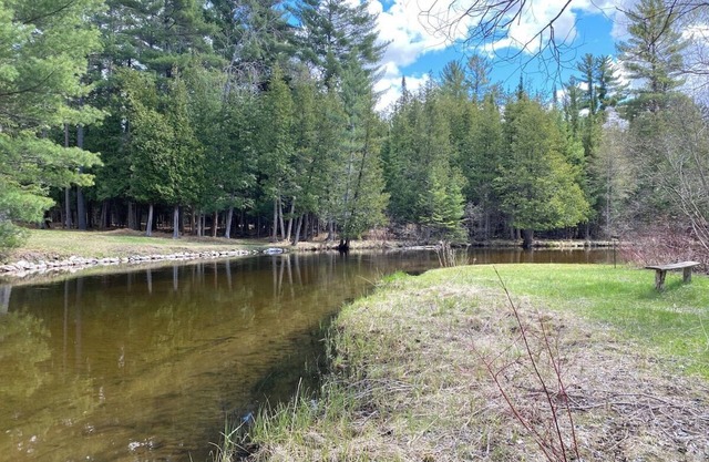 Secluded Riverfront Home in Grayling