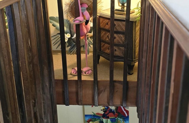 Second floor family suite 2 private bedrooms.