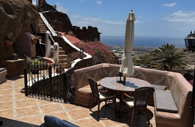 Sleep in a volcanic cave