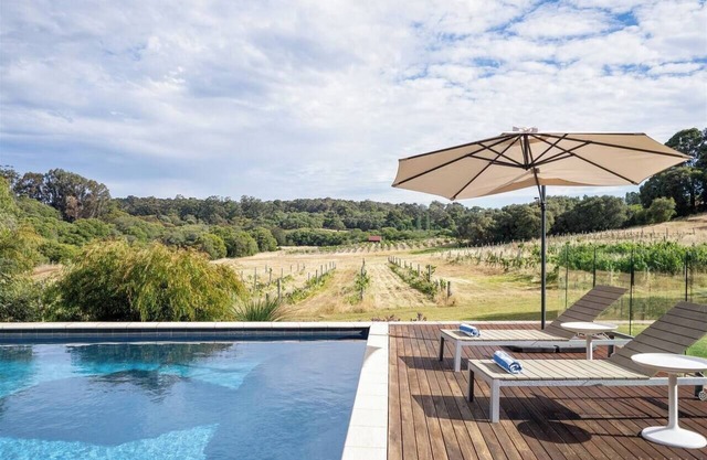 Sophies Vineyard Sprawling Scenery with Pool