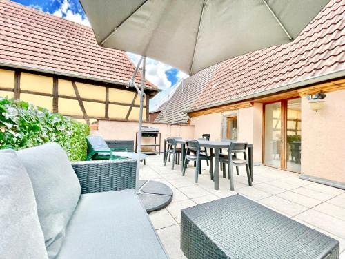 Soultz Centre - Wifi Fibre - Terrasse - Garage 2 places - Netflix