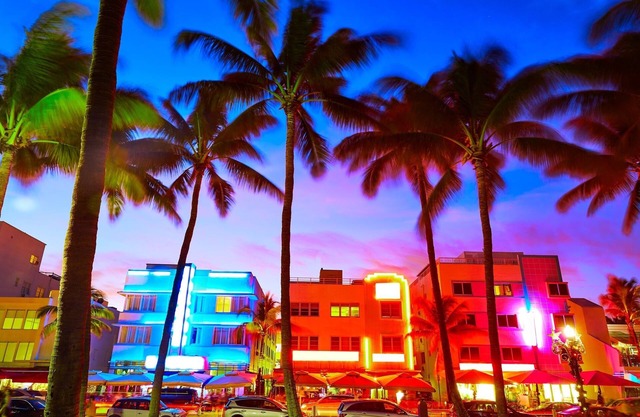 South Florida in February