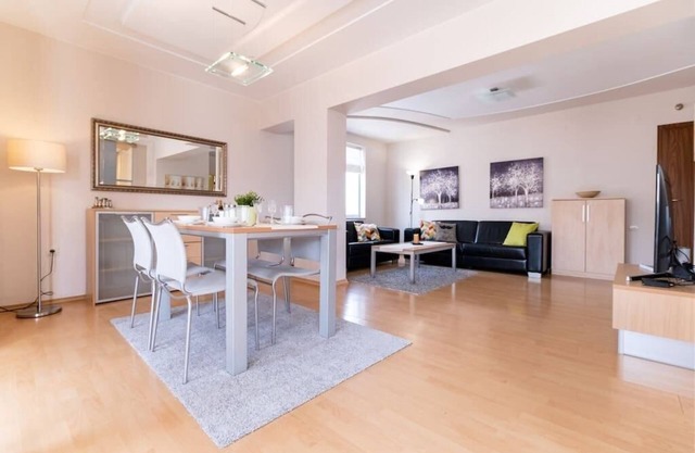 Spacious duplex apartment in the city center